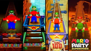 Evolution of Handcar Havoc Minigames in Mario Party (1998-2021)