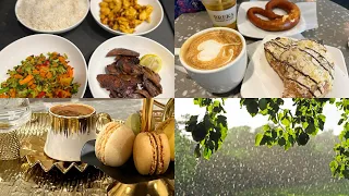 🌧️May’s Rain has arrived 🕯️ | Groceries, coffee☕️,cooking lunch…