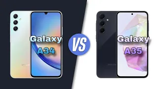 Samsung Galaxy A34 5G Vs Samsung Galaxy A35 5G| Which one Better? |