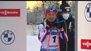 Ruhpolding Women's Sprint | 2021-22 Biathlon World Cup