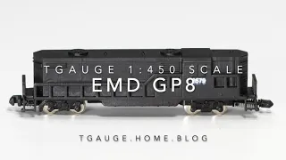 T Gauge EMD GP8 Review and Test