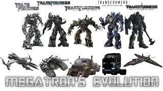Evolution of MEGATRON in Transformers Live-Action Films (Bayverse), Plus Galvatron