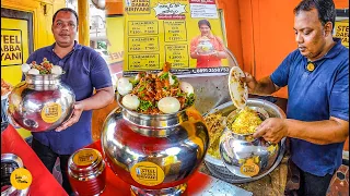 India's Biggest Steel Lota Healthy Chicken Dum Biryani Making In Vizag Rs. 3000/- Only l Odisha Food