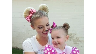 How to: Minnie Mouse Hair for Halloween and/or Disneyland (Disney)
