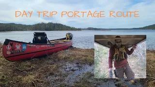 A Day Trip of Paddling, Portaging, and Coffee!