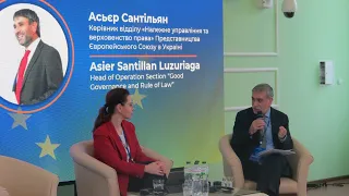 Асьєр Сантільян про пріоритети для євроінтеграційного руху України