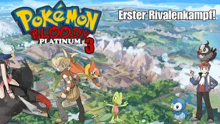 Der erste Rivalenkampf und die Mine von Erzelingen! | Pokemon Bloody Platin | Let's Play