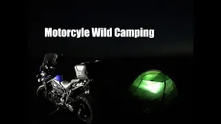 Motorcycle Wild Camping Yorkshire Moors