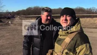 UKRAINE:GOVERNMENT FORCES RETREAT FROM DEBALTSEVE