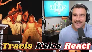 Travis Kelce Reacts to Taylor Swift's Romantic Nod During Paris Performance #taylorswift #erastour