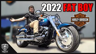 Fat Boy 2022 Harley-Davidson Review mit Test Sound | Dans Moto | MotoVlog