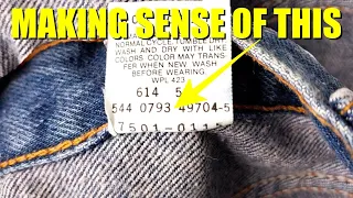 How To Date Your Levi's Using The Care Tag (2023 Update)