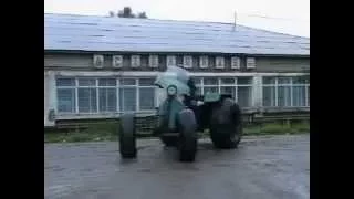 Самодельный Вездеход на шинах низкого давления   homemade ATV  meanwhile in Russia