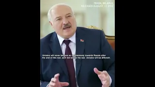 Belarus' Lukashenko says Russia achieved its goals in Ukraine, will never relinquish Crimea