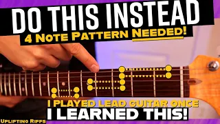 The Most Important 4 Notes To Start Playing Lead Guitar!