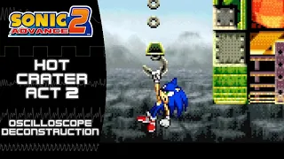 Sonic Advance 2 (GBA) - Hot Crater Act 2 - Oscilloscope Deconstruction