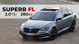 NAJPOŽELJNIJI KARAVAN! Škoda Superb 2.0 TSI 280 KS 4X4 SPORTLINE // TEST