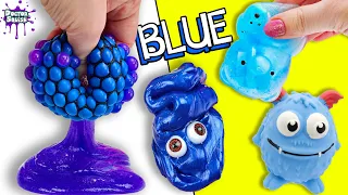 What's Inside ALL BLUE Squishies and Stress Balls?