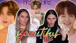 TREASURE - 'BEAUTIFUL' M/V REACTION!!! - Triplets REACTS
