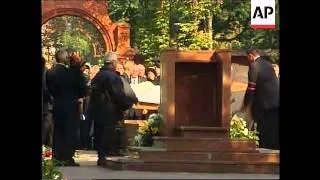 RUSSIA: RAISA GORBACHEV FUNERAL