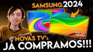 New SAMSUNG 2024 TVs launched in BRAZIL!! WE HAVE ALREADY BUYED TWO!!