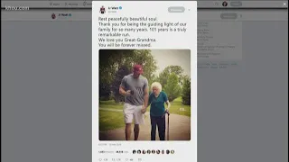 J.J. Watt remembers great-grandmother who died at age 101