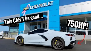Chevy asked to see my Twin Turbo Corvette...