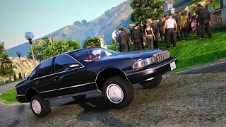 SHOT UP A VAGOS FUNERAL! GTA 5 - REAL STREET HUSTLER DAY 30