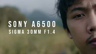 Sony A6500 + Sigma 30mm F1.4 Video