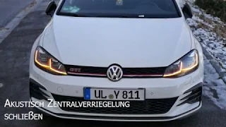 OBDEleven Funktionen und Überblick Golf 7 GTI FL - DEUTSCH + akustische  Zentralverriegelung