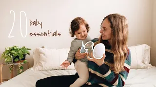 MINIMALIST & NONTOXIC baby essentials// first time mom