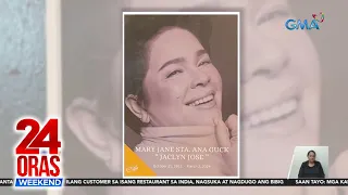 Ilang nakasama ni Jaclyn Jose sa industriya, nakiramay sa huling gabi ng burol... | 24 Oras Weekend