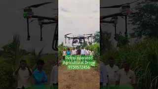 Petrol Operated Agricultural Drone available In India for the first time....!!!