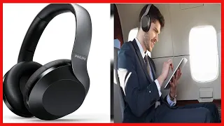 Philips Audio Performance TAPH805BK Bluetooth 5.0 Active Noise Cancelling Over-Ear Headphones