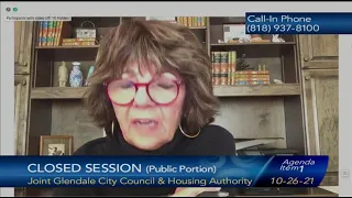 Joint City Council and Housing Authority - 10/26/21