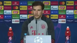 Goretzka Voice Crack Pressekonferenz