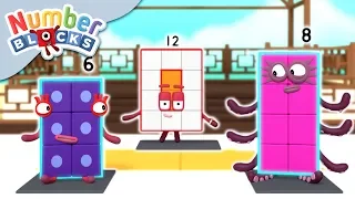 @Numberblocks- The Way of the Rectangle | Learn to Count