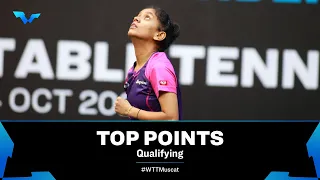 Top Points of Qualifying | WTT Contender Muscat 2023