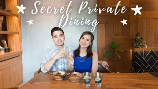 Secret Private Dining 🥂 | 10-Course Degustacion | Pampanga, Philippines | Chefanie