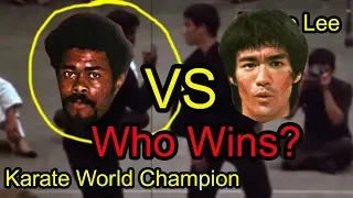 Bruce Lee VS Vic Moore - Karate World Champion LOST the Fight!