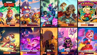 All Loading Screen Evolution in the Brawl Stars (2017 - November 2023) | #bizarrecircus Update