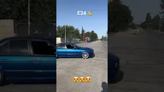 E34 дриф #reels #tiktok #bmw #fyp #blojekt #elbruso el