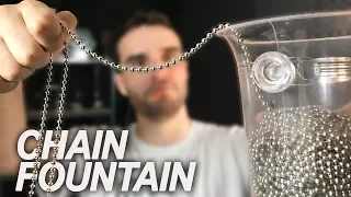 THIS CHAIN ​​IS MAGIC! (Chain fountain)