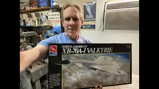 Building The XB-70A-1 VALKYRIE 1/72 Scale Model Kit By AMT/ERTL