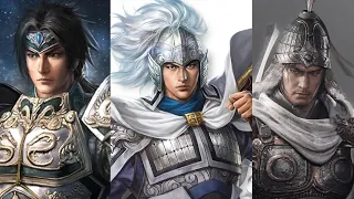 Characters comparison - Dynasty Warriors vs Romance of the Three Kingdoms vs Wo Long: Fallen Dynasty