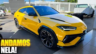 UMA LAMBORGHINI URUS VEIO AQUI NA BF E ANDAMOS NELA!!!!