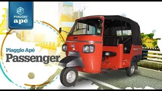 Piaggio APE Auto DX (diesel) - Sasakyang Pang Negosyo