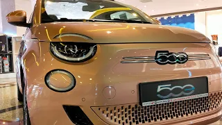 Fiat 500e cabrio 2022 interior-exterior