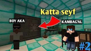 ENG KULGULI VIDEO BOY AKA VA KAMBAG'AL BOYNI O'MARAMIZ!#2QISM O'zbekcha minecraft