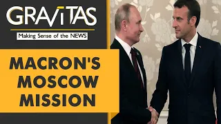 Gravitas Ukraine Direct: Macron heads to Moscow, Kremlin circumspect